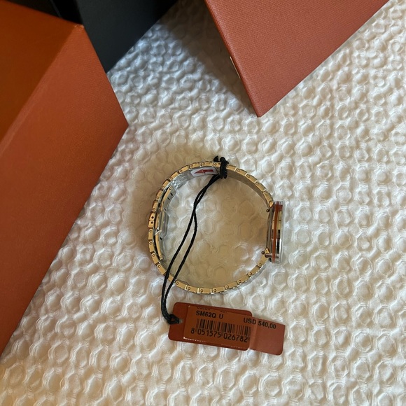 NWT MISSONI M1 Watch with Silver Dial, Gold Accents and Sapphire Detail - Picture 7 of 13